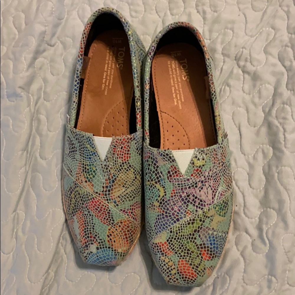 Tom’s Mosaic Slip-On Shoes